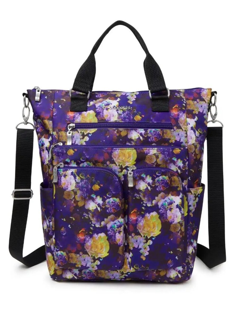 NWOT Baggallini All Set 3-in-1 Convertible Backpack Tote